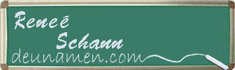 Reneé Schann Visitenkarte